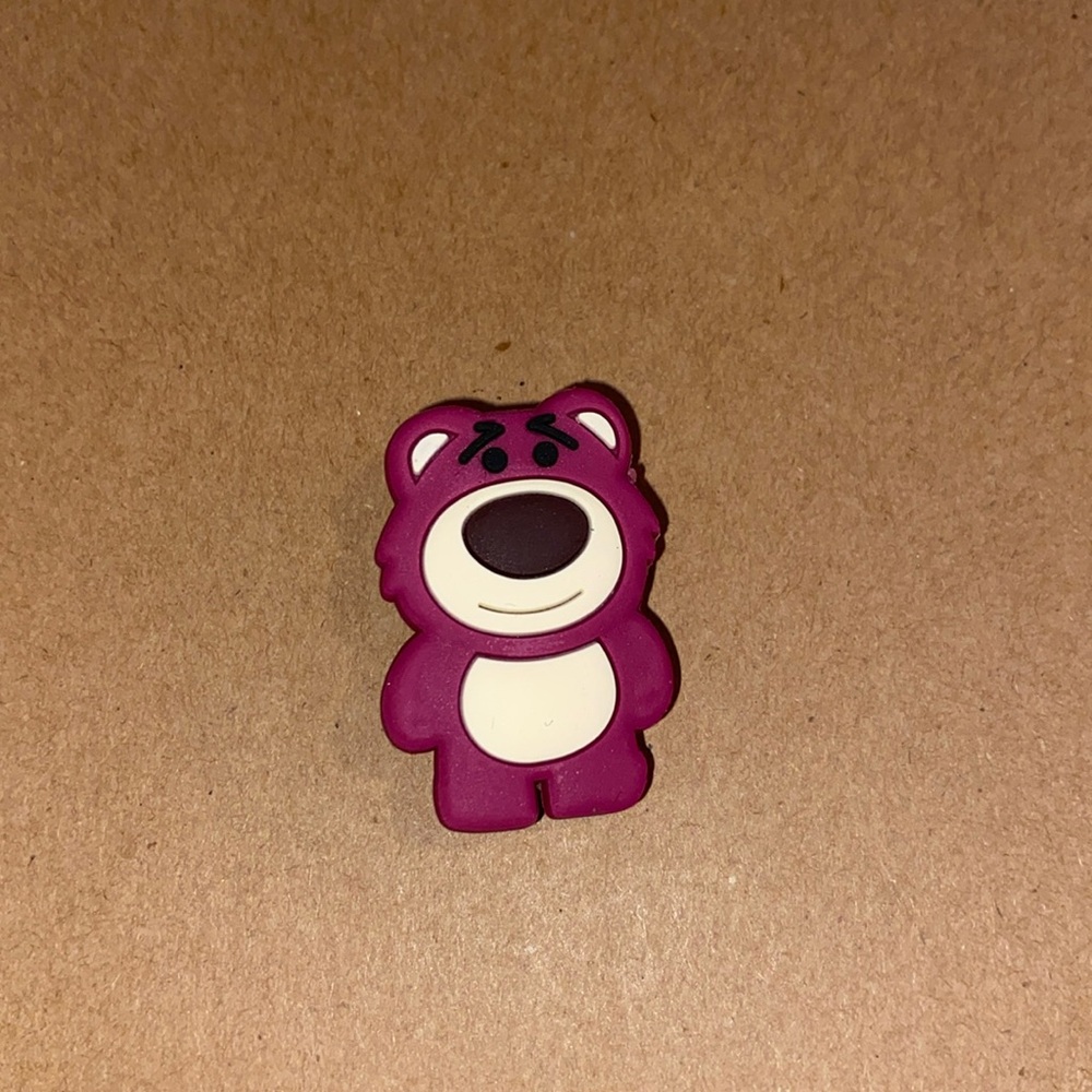 🐊6/$12🐊 Pixar Toy Story Lotso Bear Croc Charm